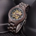 Ebony mechanical couple watches